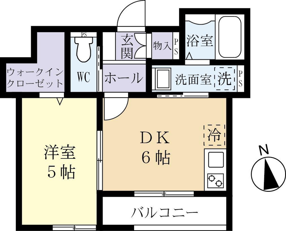 収納たっぷりの1ＤＫです！！