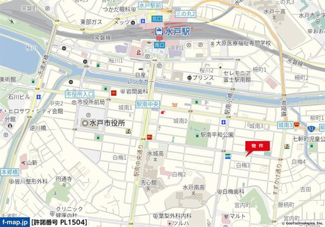 水戸駅まで徒歩15分！