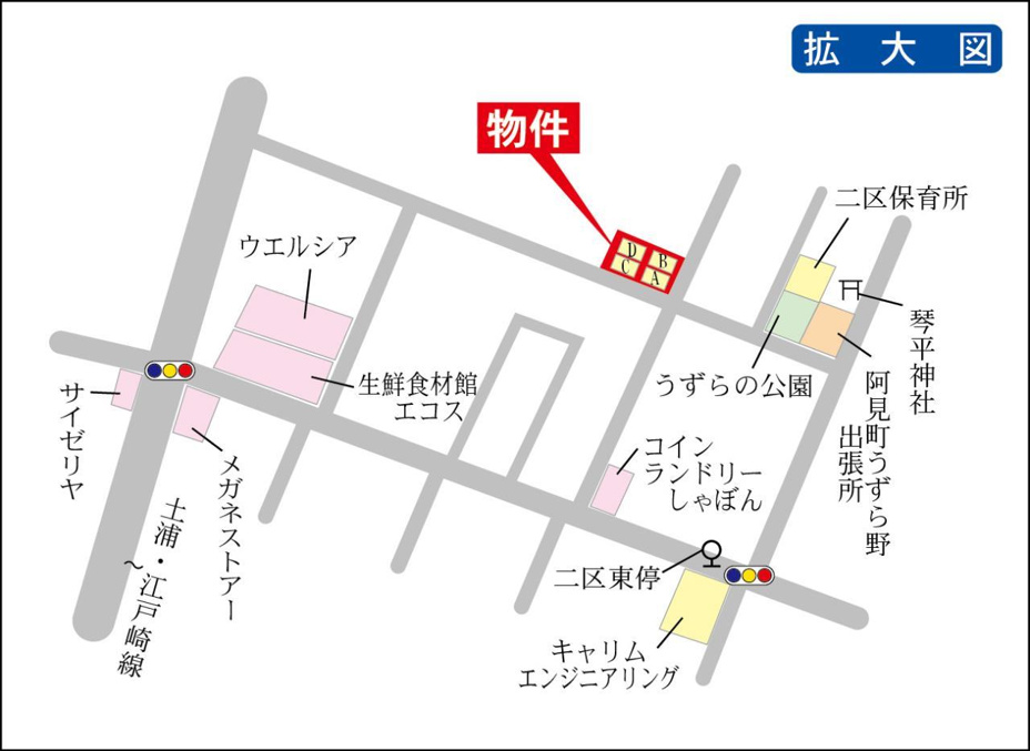 現地案内図