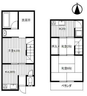 K30201-鷹峯【間取り】