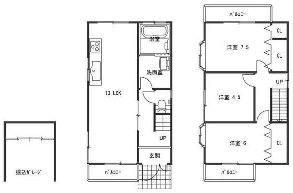 S21783-明徳【間取り】