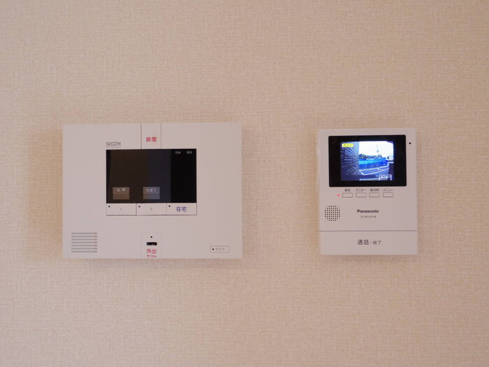 SECOMホームセキュリティ搭載・録画機能付きTVインターホン