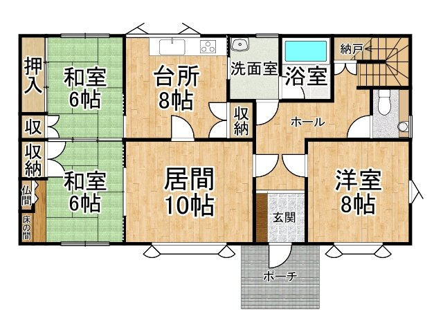 西１７条南５丁目【間取り】