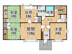 西１７条南５丁目【間取り】