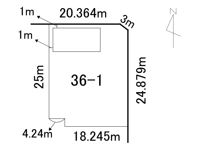 西１７条南５丁目【区画図】