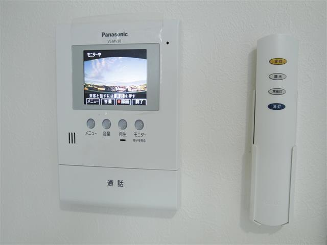 安心なTVインターホンつき☆