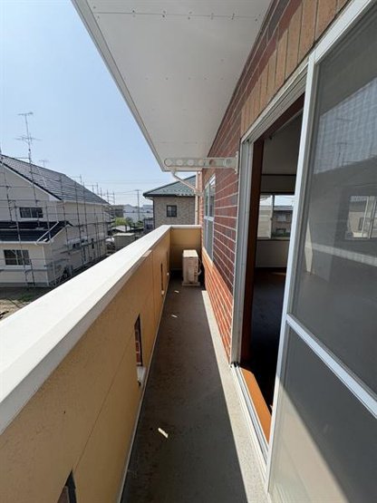 広々バルコニーです☆