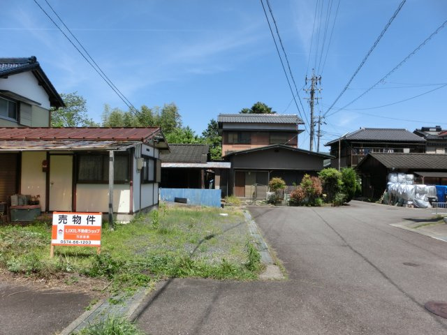 可児市兼山の売地【前面道路含む現地写真】