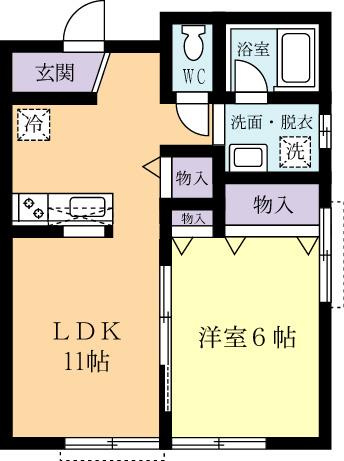 単身でも二人でも入居可！