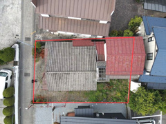 甲府市塩部3丁目　古家付土地の画像