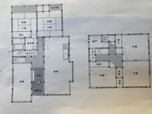 野尻今田売家【間取り】