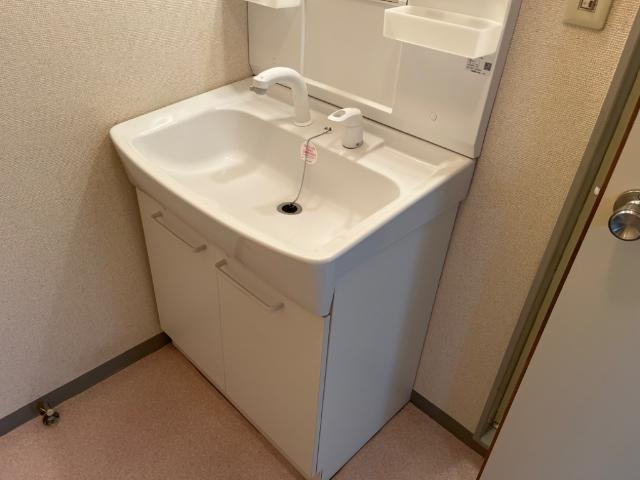 クィーンズコートＢ棟【洗面所】洗髪洗面化粧台
