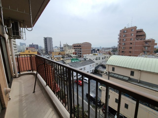 シティパレス水戸南町(604号室)【バルコニー】