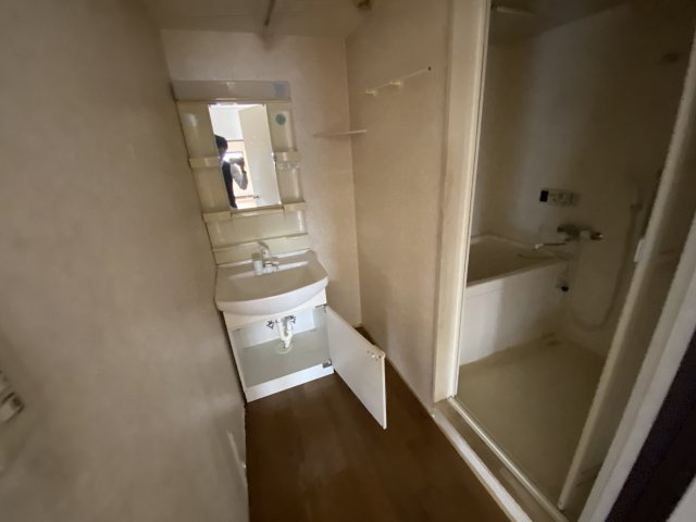 恵那市長島町正家の店舗戸建【洗面所】