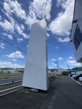 恵那市長島町正家の店舗戸建【外観】前面道路