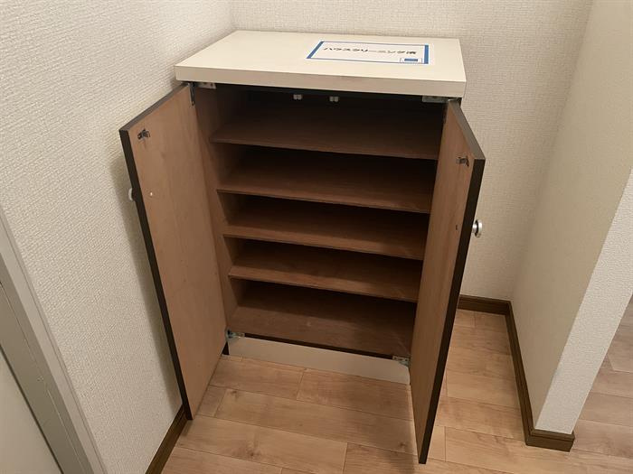 シューズボックスの容量も充実しています！