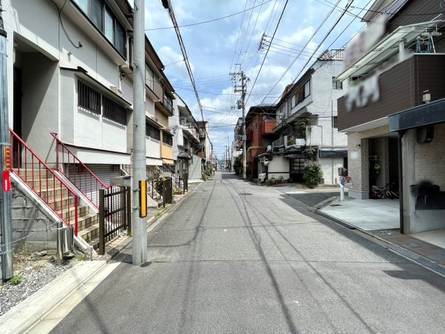 右京区西院西高田町【前面道路含む現地写真】