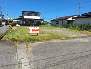 奥州市水沢佐倉河字十文字の売地【外観】