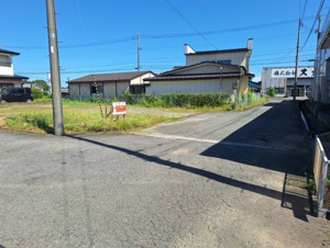 奥州市水沢佐倉河字十文字の売地【外観】