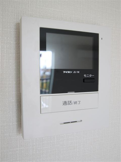 TVモニターフォンで来訪者もわかります