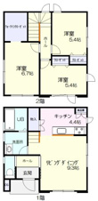 青山一丁目未入居住宅【間取り】