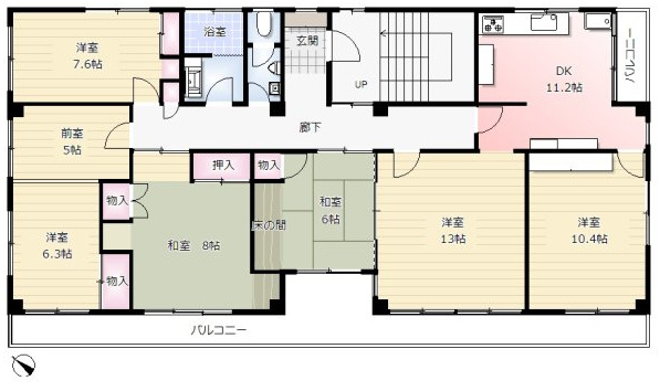 静岡市葵区東千代田１丁目の店舗事務所【間取り】
