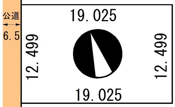 白糠町西庶路東2条南4丁目3-2土地【間取り】