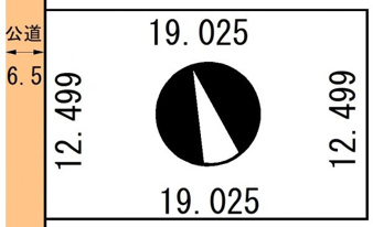 白糠町西庶路東2条南4丁目3-2土地【間取り】