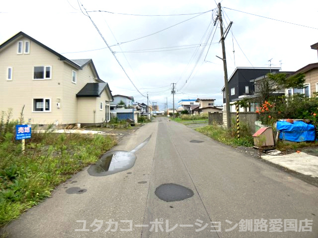 大楽毛南3丁目4-100売地【前面道路含む現地写真】