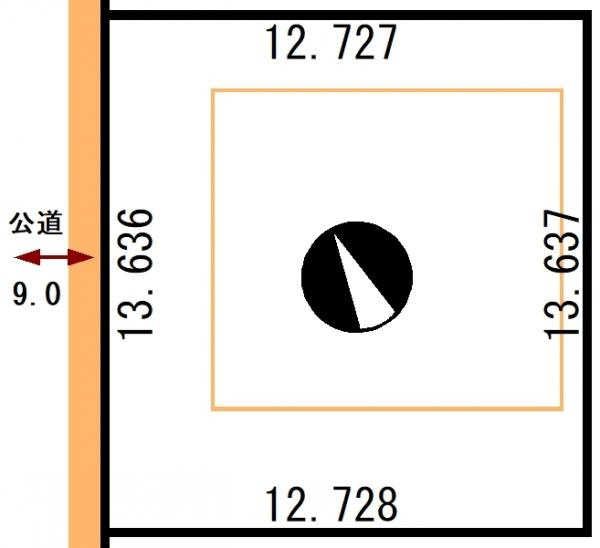 厚岸町港町4丁目58売地【間取り】