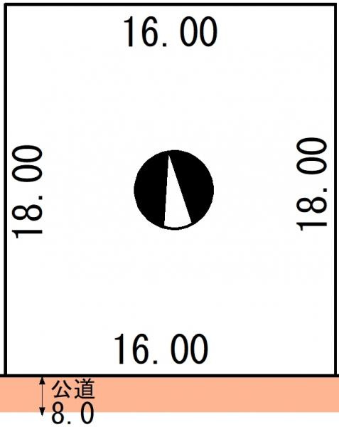 白糠郡白糠町庶路宮下3丁目4-47売地【間取り】