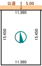 春採4丁目64-184売地【間取り】