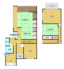 鳥取市本町5丁目中古戸建て【間取り】