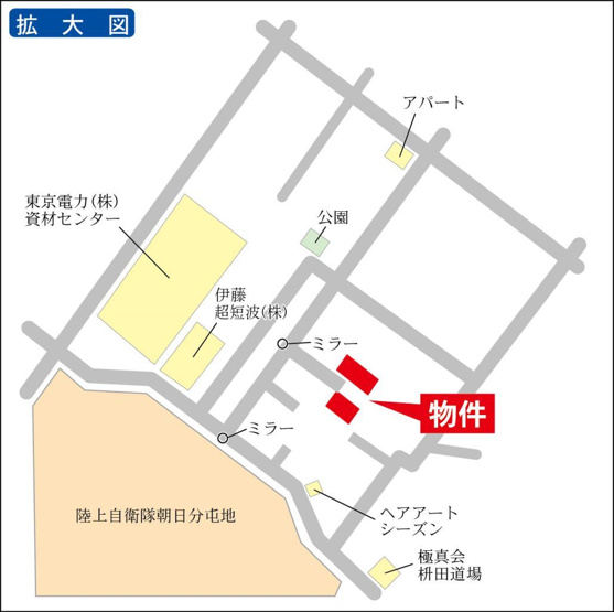 現地案内図