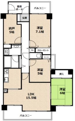 S50860京都北白川ｱｰﾊﾞﾝｺﾝﾌｫｰﾄ【間取り】