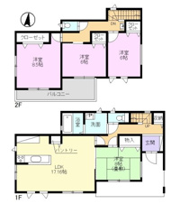 恵那市岩村町の中古一戸建【間取り】
