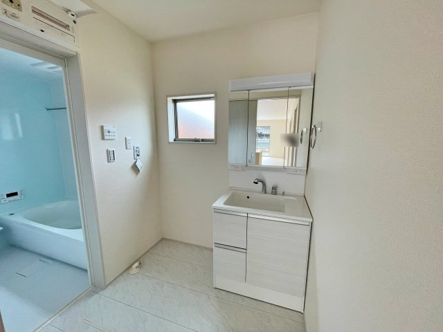 新築戸建　リーブルガーデン千代川町小林植田【洗面所】