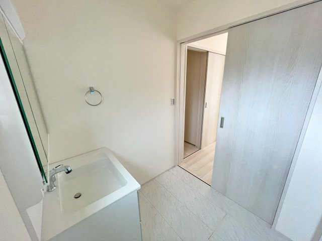 新築戸建　リーブルガーデン千代川町小林植田【洗面所】