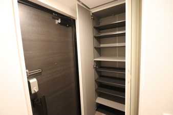 Temps Calme（タンカルム）【玄関】トールタイプの姿見付シューズボックス