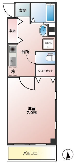 Casa Calda【間取り】