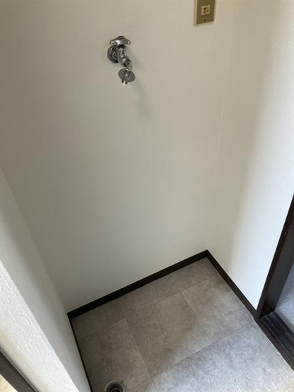 室内洗濯機置き場！