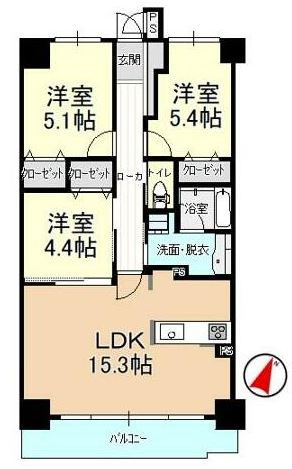 サーパス和合【間取り】