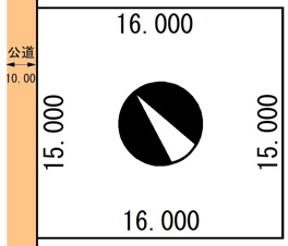 興津4丁目78-191売地【間取り】