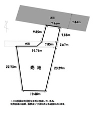 鳥塚町売地【間取り】