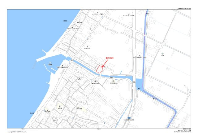 米原市磯の売地【地図】
