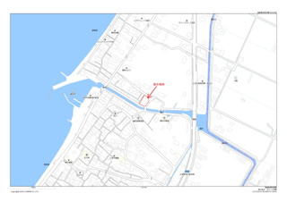 米原市磯の売地【地図】