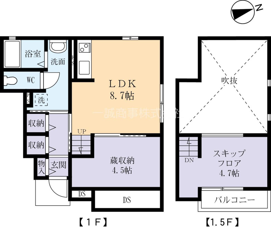 蔵のある賃貸物件です