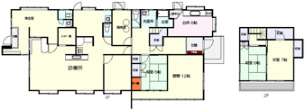 手代森１４地割中古住宅【間取り】