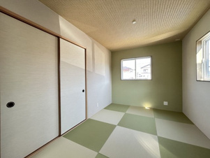 神田町モデルハウス【和室】おしゃれな半帖畳を採用した明るい和室です！！