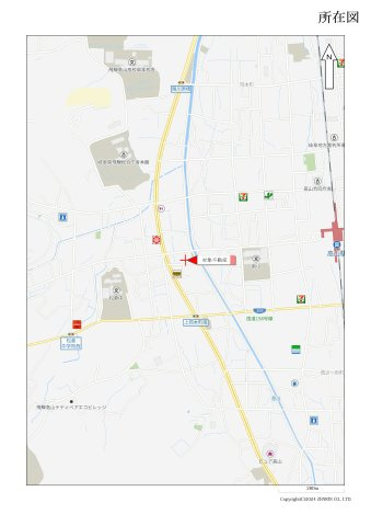 高山市上岡本町３丁目の売地【地図】